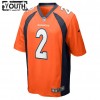 Kinder Denver Broncos Trikot Patrick Surtain II 2 Nike Orange 2021 NFL Draft